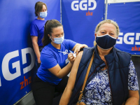 Tweede vaccinatielocatie Oranje Wit hal gestart Dordrecht