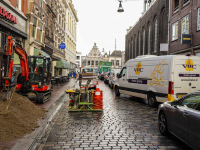 Verkeerschaos door meerdere wegafsluitingen in centrum van Dordrecht