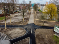 De zuidelijke entree van Wielwijk krijgt stapje voor stapje een ander uiterlijk Dordrecht