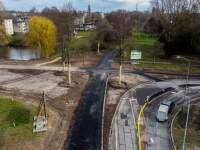 De zuidelijke entree van Wielwijk krijgt stapje voor stapje een ander uiterlijk Dordrecht