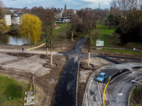 De zuidelijke entree van Wielwijk krijgt stapje voor stapje een ander uiterlijk Dordrecht