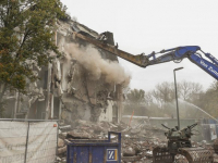 Sloopwerkzaamheden gestart Cornelis Trompweg Dordrecht