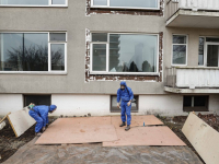 Sloopwerkzaamheden gestart Cornelis Trompweg Dordrecht