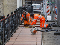 Onderhoudsbeurt voor voetgangers gedeelte Nieuwbrug Dordrecht