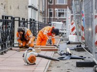 Onderhoudsbeurt voor voetgangers gedeelte Nieuwbrug Dordrecht