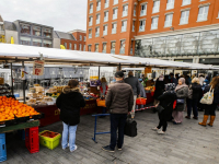 Weer looproutes op weekmarkten Dordrecht