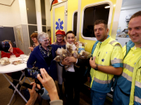 Knuffelberen voor ambulance ambulancepost Zwijndrecht