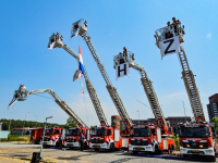 Vijf nieuwe ladderwagens voor brandweer in regio Dordrecht