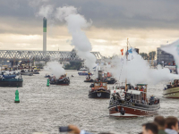 Vlootschouw stoomfluitconcert Dordt in Stoom Dordrecht