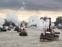 Vlootschouw stoomfluitconcert Dordt in Stoom Dordrecht