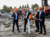 Start bouw Kopgebouw op Leerpark Dordrecht