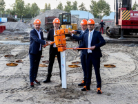 Start bouw Kopgebouw op Leerpark Dordrecht