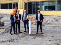 Start bouw Kopgebouw op Leerpark Dordrecht