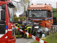 20170105 Dodelijk ongeluk op N285 De langeweg Zevenbergen Tstolk 001