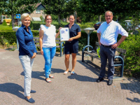 Oorkonde aan zorgpersoneel Het parkhuis Dordrecht