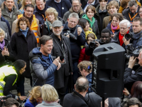 Rutte en Sophie trappen VVD-campagne af in Dordrecht