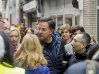 Rutte en Sophie trappen VVD-campagne af in Dordrecht