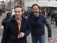 Rutte en Sophie trappen VVD-campagne af in Dordrecht