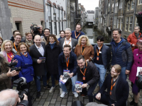 Rutte en Sophie trappen VVD-campagne af in Dordrecht