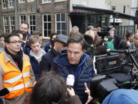 Rutte en Sophie trappen VVD-campagne af in Dordrecht