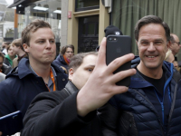 Rutte en Sophie trappen VVD-campagne af in Dordrecht