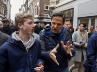 Rutte en Sophie trappen VVD-campagne af in Dordrecht