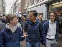 Rutte en Sophie trappen VVD-campagne af in Dordrecht