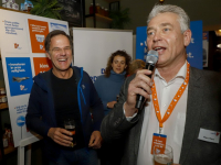 Rutte en Sophie trappen VVD-campagne af in Dordrecht