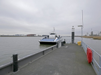 Tijdelijke halte Waterbus Grevelingenweg Dordrecht