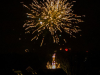 Ondanks vuurwerkverbod toch vuurwerk boven de stad van Dordrecht