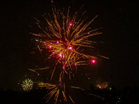 Ondanks vuurwerkverbod toch vuurwerk boven de stad van Dordrecht