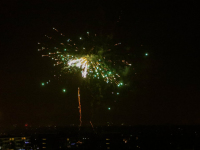 Ondanks vuurwerkverbod toch vuurwerk boven de stad van Dordrecht