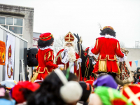 Sinterklaas weer aangekomen op de basisscholen in Dordrecht