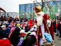 Sinterklaas weer aangekomen op de basisscholen in Dordrecht