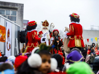 Sinterklaas weer aangekomen op de basisscholen in Dordrecht