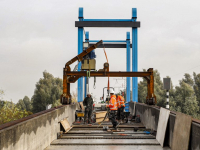 Werkzaamheden fietsbrug