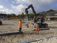 20171209 Werkzaamheden aan het Damplein Dubbeldam Dordrecht Tstolk