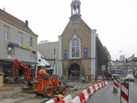 werkzaamheden aan Visbrug centrum Dordrecht