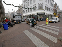 werkzaamheden aan Visbrug centrum Dordrecht