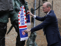 ludieke actie bij herdenking Vrije Statenvergadering Dordrecht