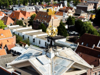 Windvaan terug op Stadhuis Dordrecht