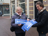 Winkeliers dopen stad om in Antwerpen om lockdown te breken