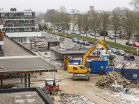 Renovatie winkelplein Kort Ambacht in volle gang Zwijndrecht