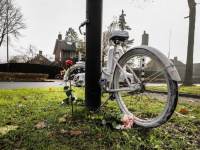 Witte fiets herinnert aan dodelijke aanrijding op Oranjelaan
