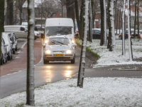 Beetje sneeuw in Dordrecht