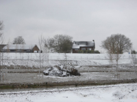 Beetje sneeuw in Dordrecht