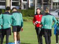 FC Dordrecht maakt zich klaar voor wedstrijd tegen Almere City