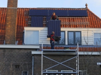 20170501 Negen zonnepanelen van dak gehaald Singel Dordrecht Tstolk 002