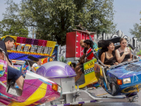 Laatste Zomerkermis op de Spuiboulevard in Dordrecht