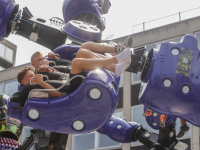 Laatste Zomerkermis op de Spuiboulevard in Dordrecht